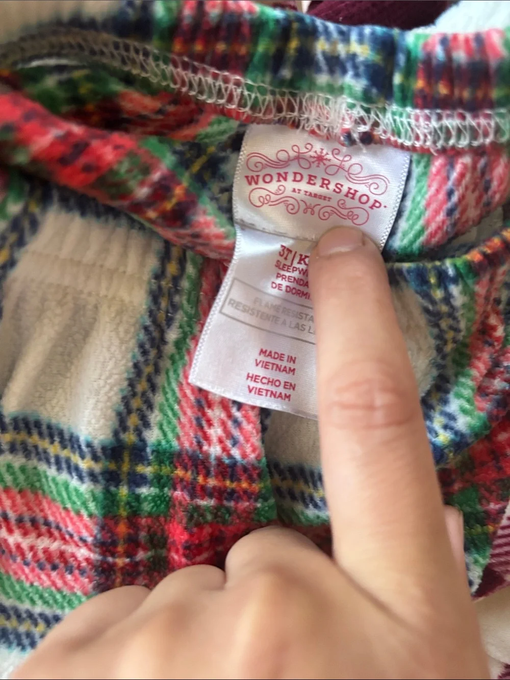 Cozy Plaid Fleece Lounge Pants - Red, Green, White